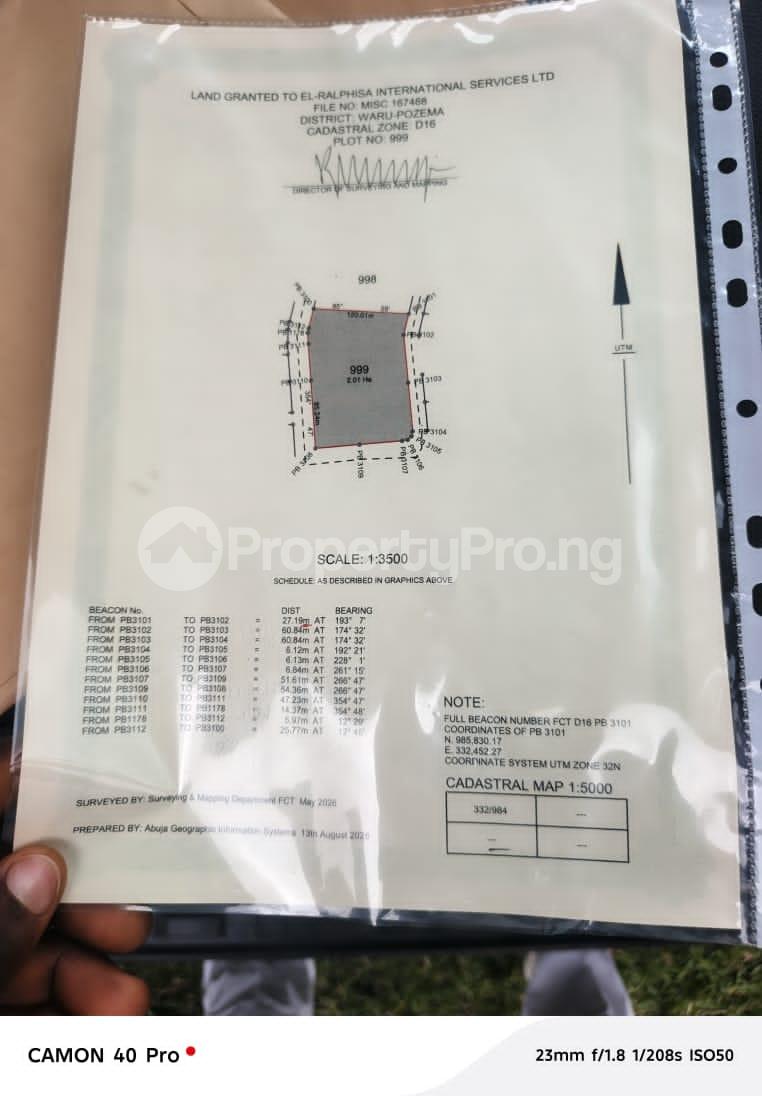 Land for sale Wasa Apo Abuja - 0