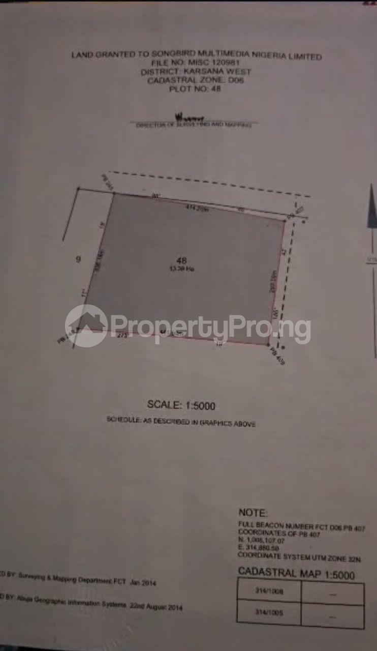 Land for sale Karsana Abuja