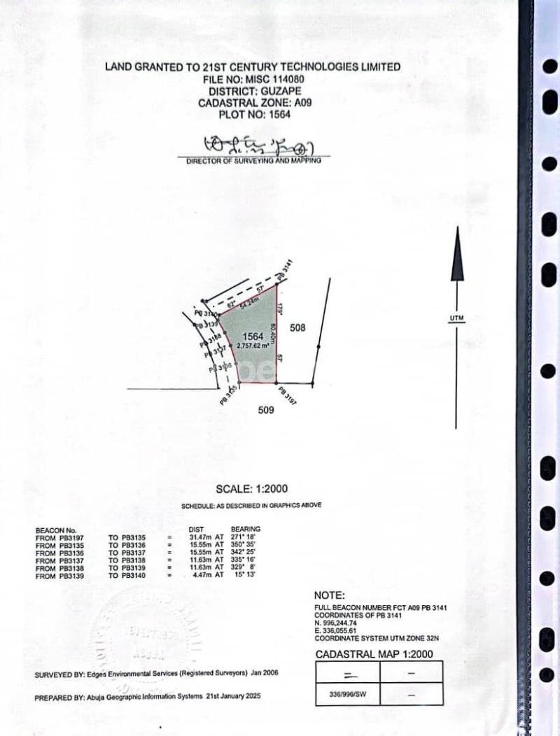 Land for sale Guzape Abuja - 0