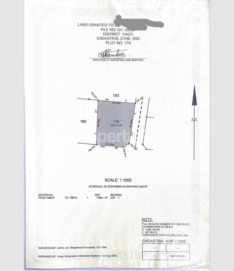 Land for sale Kado Abuja