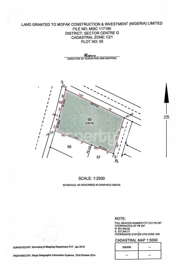 Land for sale Galadinmawa Abuja - 0