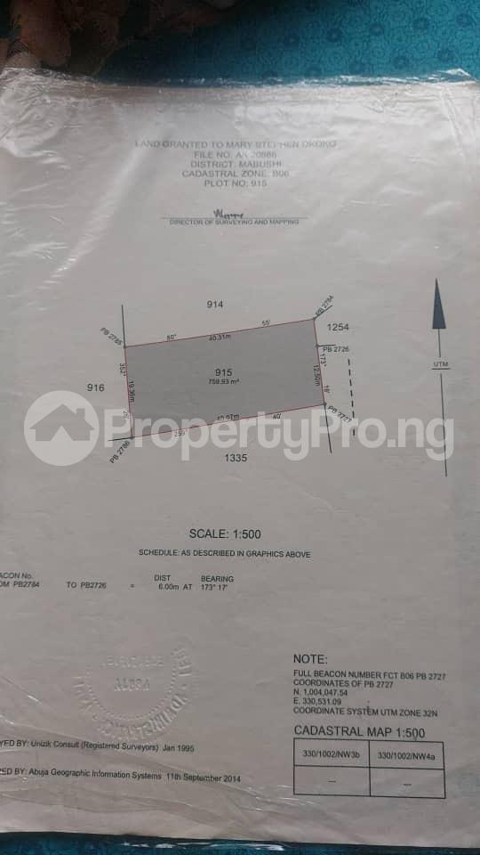 Land for sale Mabushi Abuja