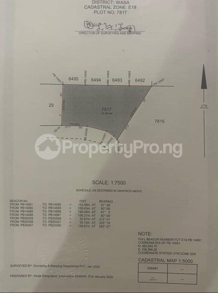 Land for sale Apo Wasa Wasa Apo Abuja