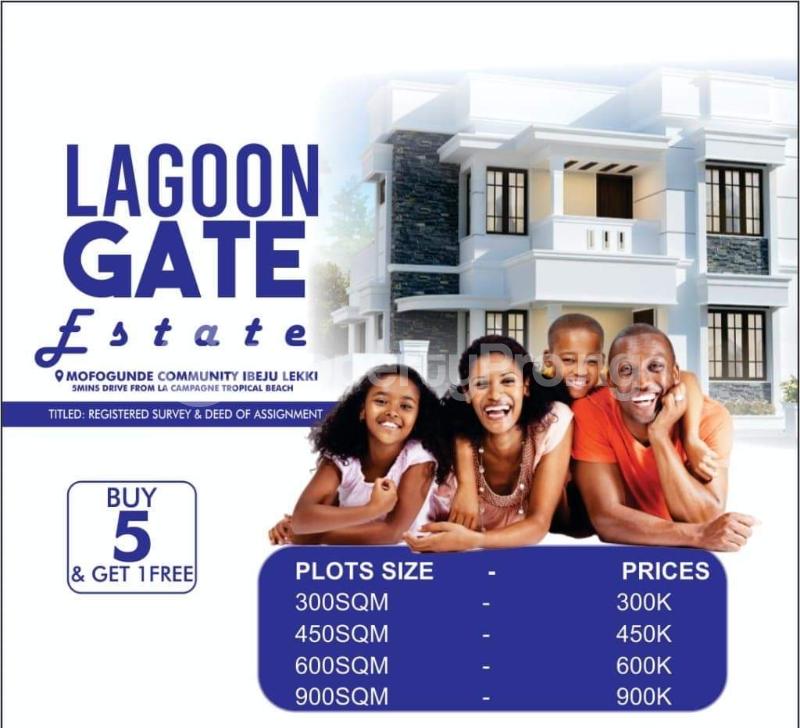Land for sale Mafogunde Community, Ibeju Lekki Local Government Area, Lagos Free Trade Zone Ibeju-Lekki Lagos