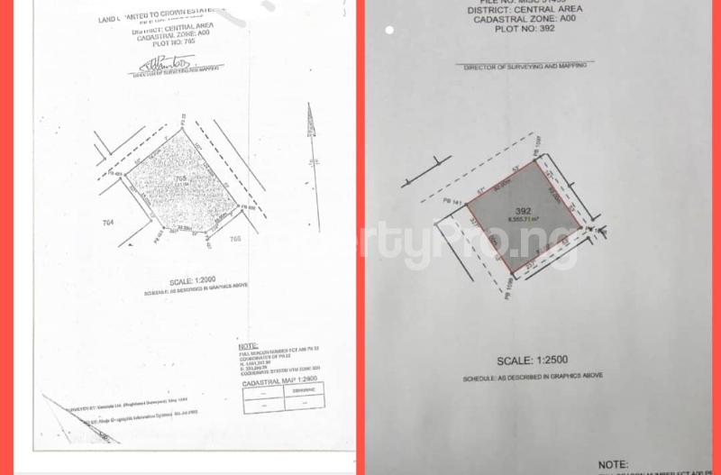 Land for sale Central Area Central Business District Abuja