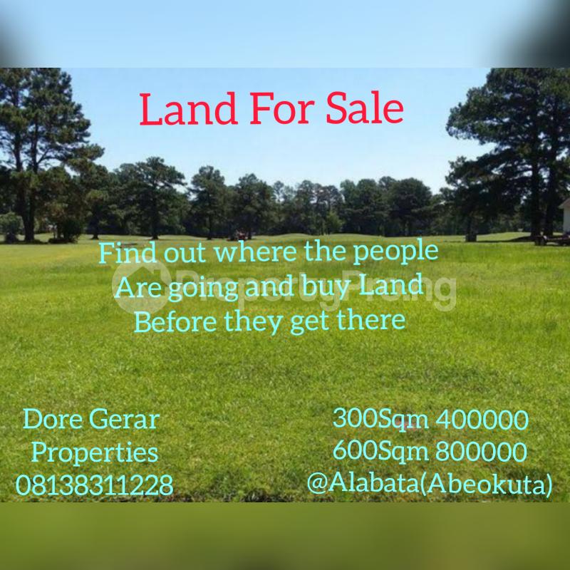 Land for sale Alabata Abeokuta Ogun