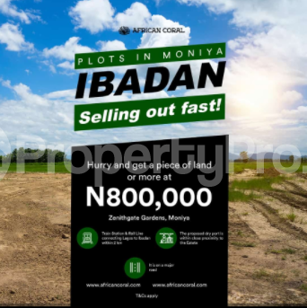 Land for sale Moniya Alabata Akinyele Oyo