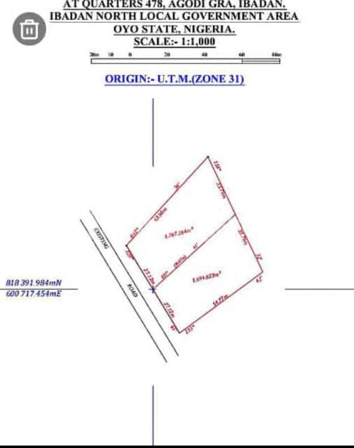 Land for sale Agodi Gra Ibadan Agodi Ibadan Oyo