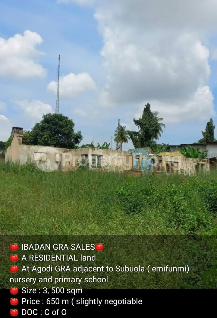 Land for sale Agodi Gra Ibadan Oyo