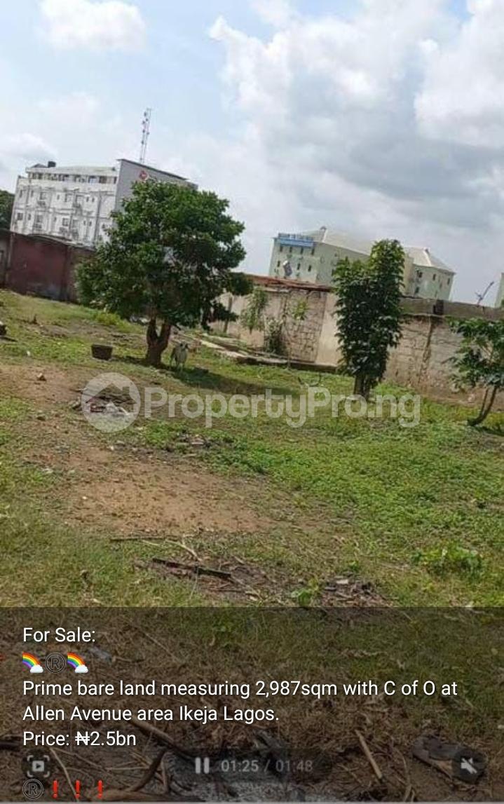 Land for sale  Allen Avenue Ikeja Lagos - 0
