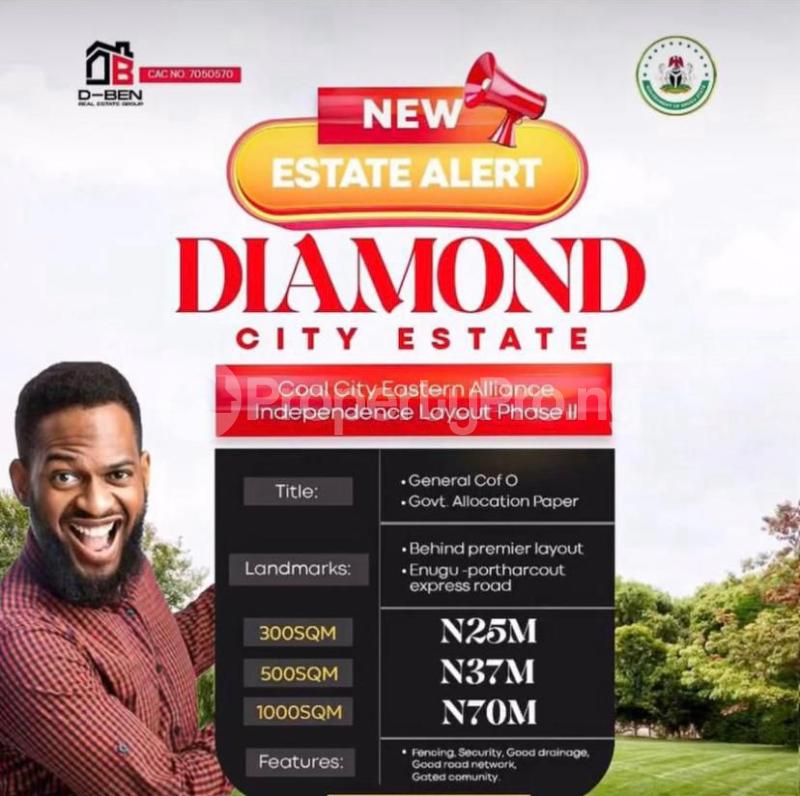 Land for sale Diamond City Estate, Enugu Enugu