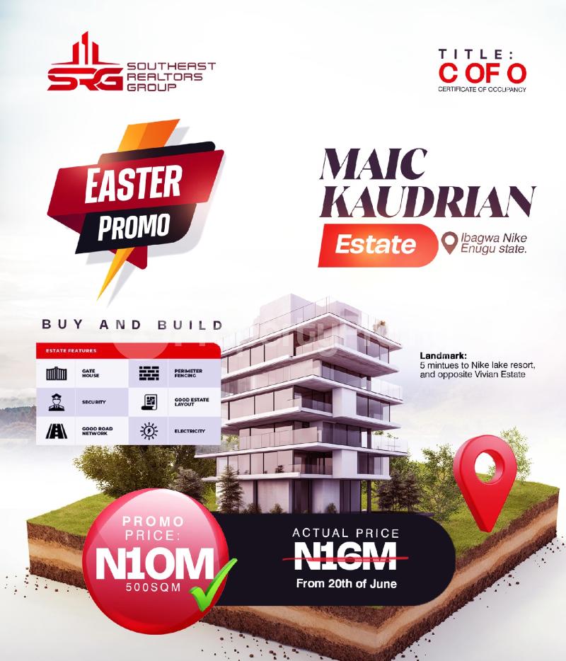 Land for sale Nike Road Enugu Enugu