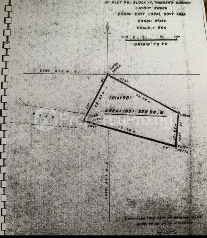 Land for sale Opposite Godfrey Okoye University Thinkers Corner Enugu Enugu - 0