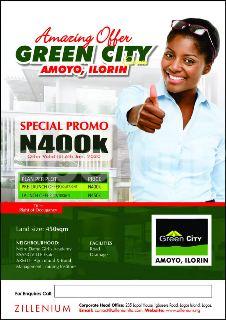 Land for sale Green City, Off Challenge, Off Kwara Garrage, Gomo, Amoyo, Ilorin Ilorin Kwara - 0