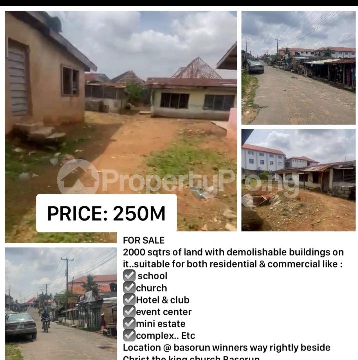 Land for sale Basorun Ibadan Basorun Ibadan Oyo