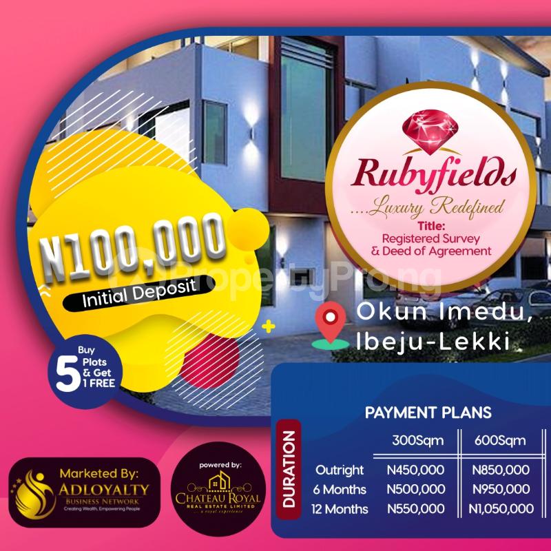 Land for sale Okun Imedu, Ibeju Lekki Ibeju-Lekki Lagos