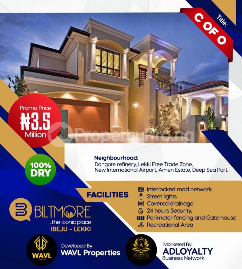 Land for sale Ibeju-Lekki Lagos