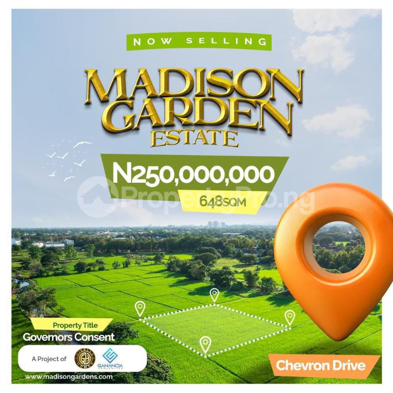 Land for sale Chevron Drive Lekki Lagos