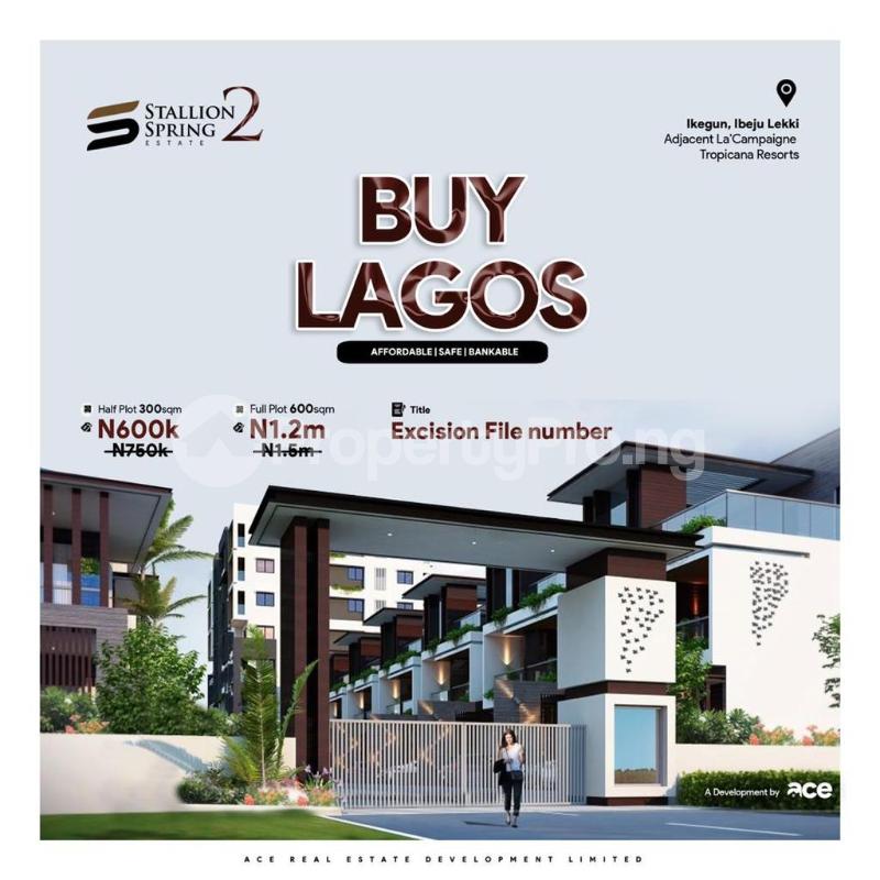 Land for sale Ikegun Ibeju-Lekki Lagos