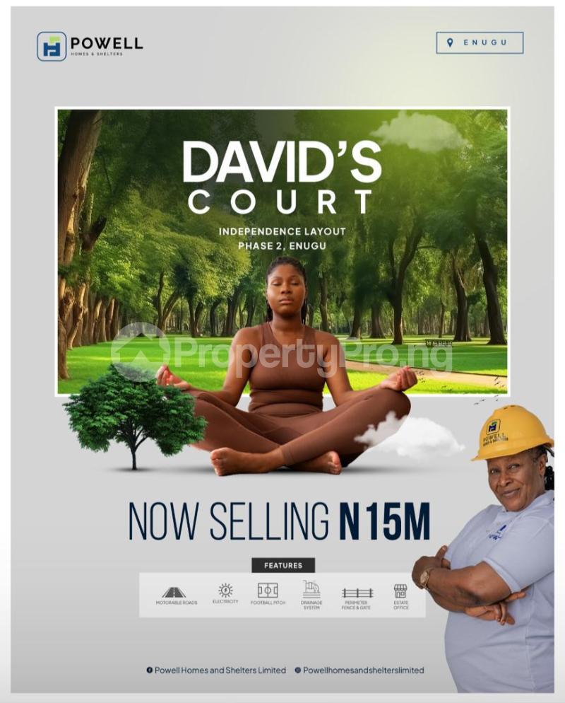 Land for sale Independence Layout Phase2 Enugu Enugu