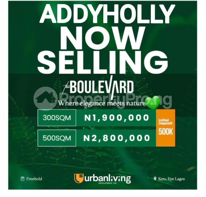 Land for sale Along The Express Epe Lagos