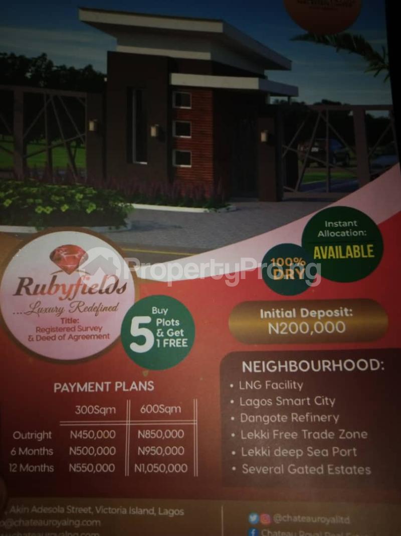 Land for sale Rubyfields, Ibeju Lekki Ibeju-Lekki Lagos - 0