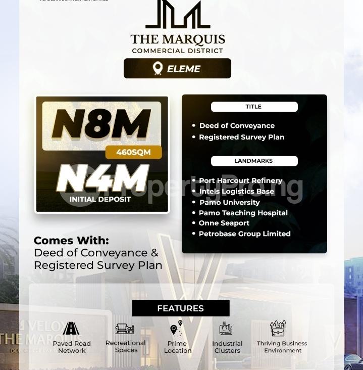 Land for sale Eleme Port Harcourt Rivers