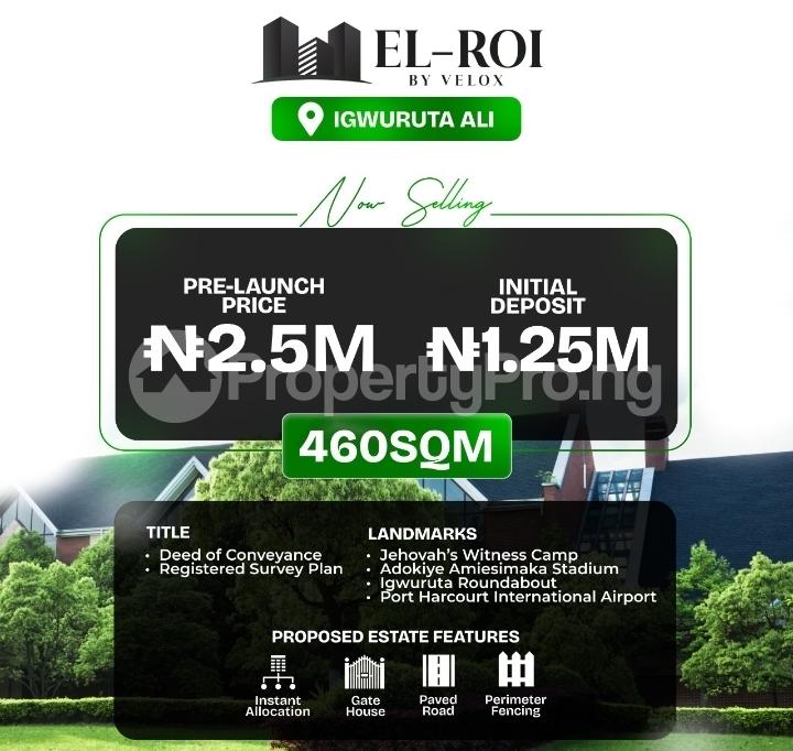 Land for sale Igwurta-Ali Port Harcourt Rivers