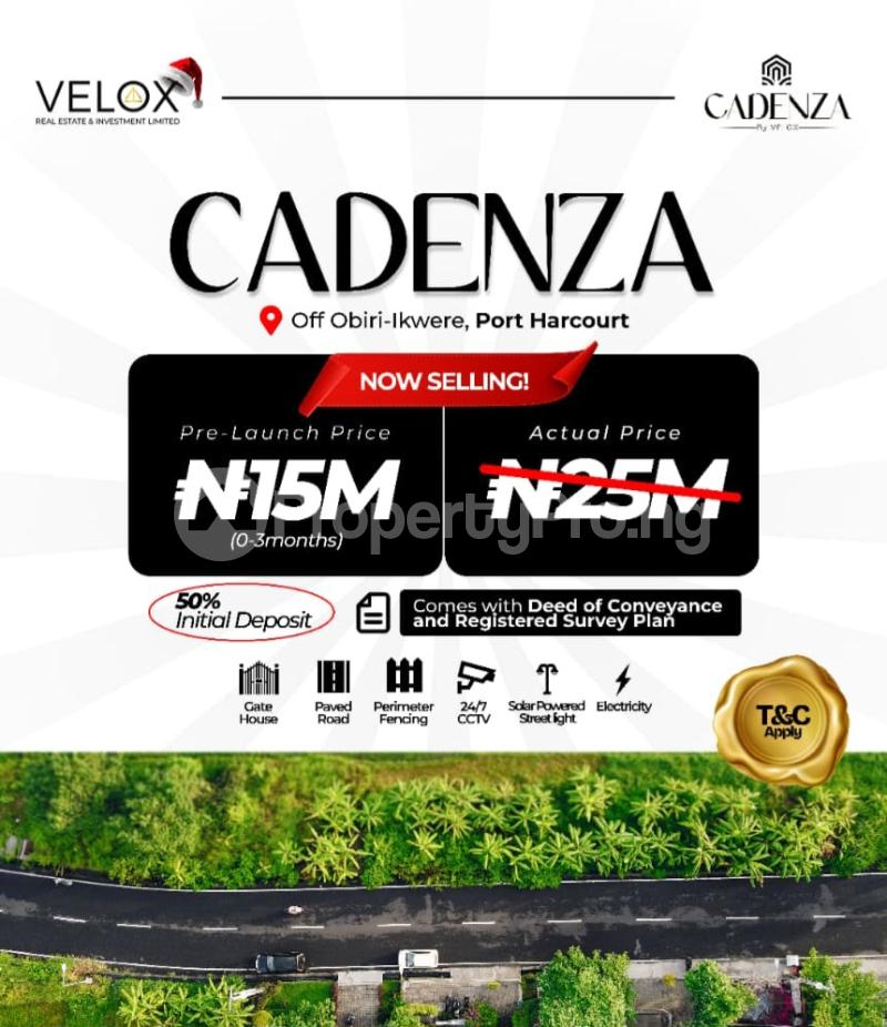 Land for sale Off Obiri Ikwere Port Harcourt Rivers