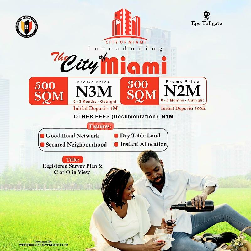 Land for sale Isiwo Epe Tollgate Epe Road Epe Lagos