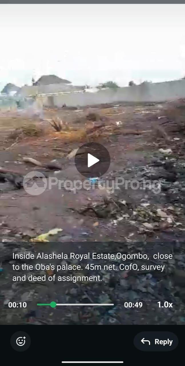 Land for sale Alasia Royal Estates Ogombo Ajah Lagos