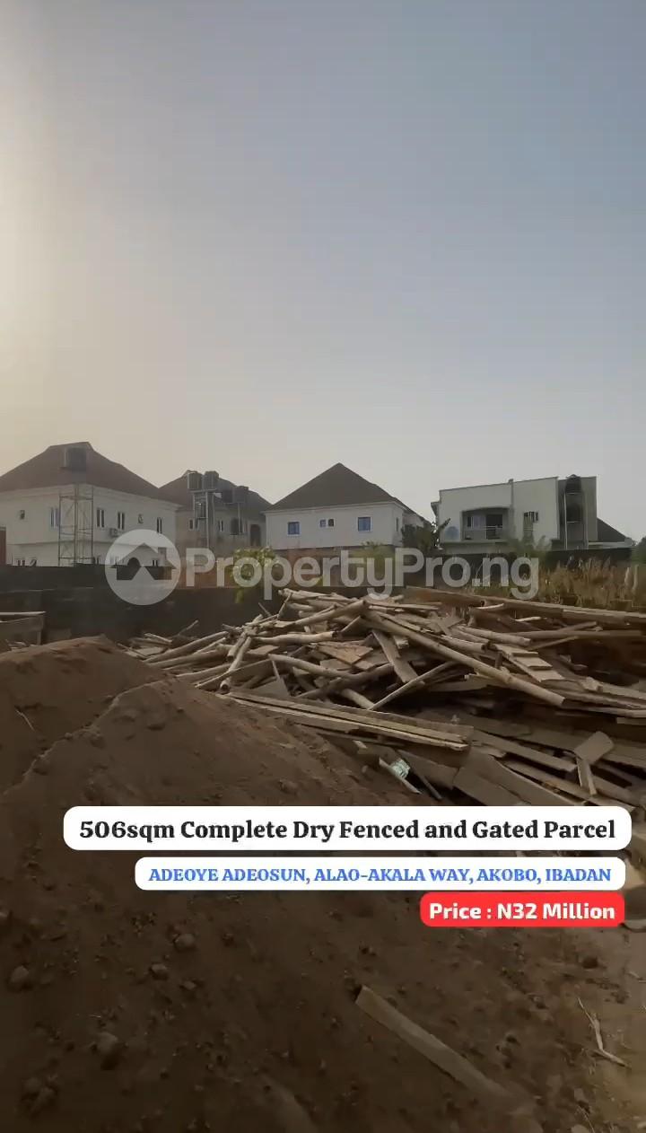 4 bedroom Land for sale Adeosun Akala Akobo Geo, Akobo Ibadan Oyo