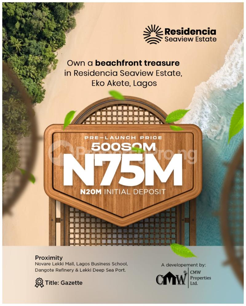 Land for sale Eko Akete, Ajah Lagos - 0