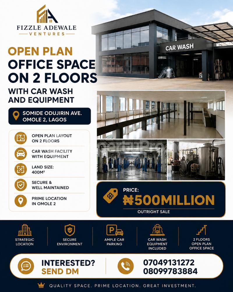 Commercial Property for sale Omole 2 Omole phase 2 Ojodu Lagos