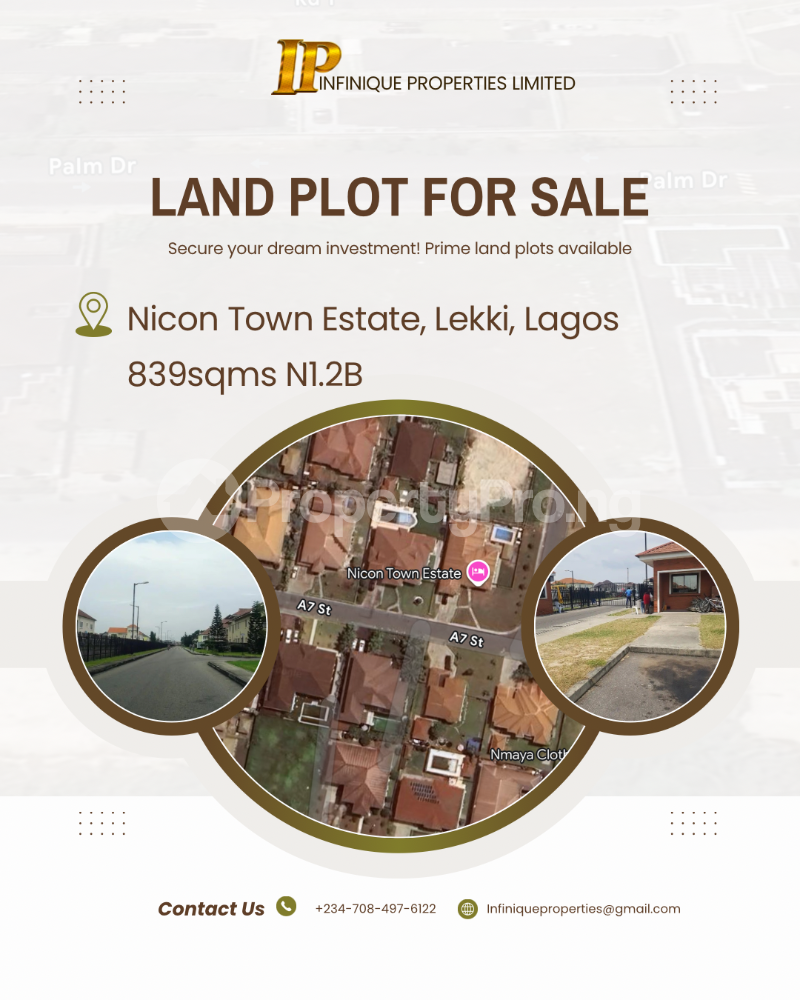 Land for sale Nicon Town Lekki Lagos - 0