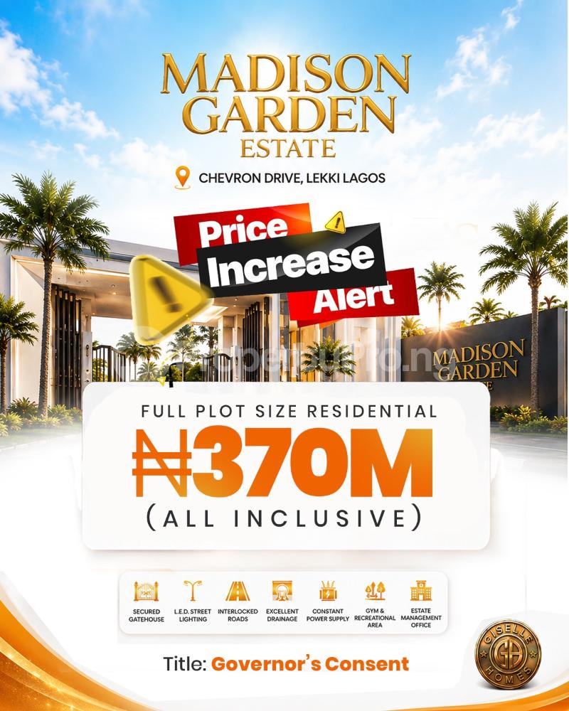 Land for sale Chevron Drive Lekki Lagos - 0