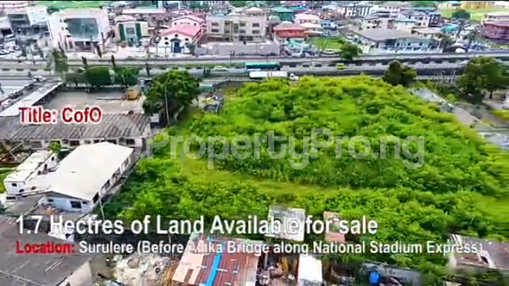 Land for sale Western Avenue Surulere Lagos - 0