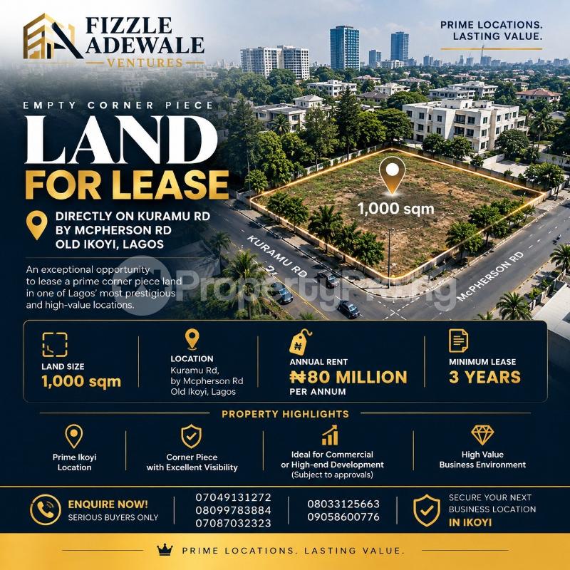 Land for sale Old Ikoyi Old Ikoyi Ikoyi Lagos