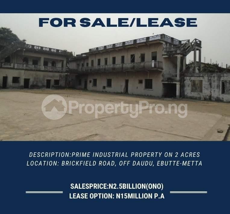 Commercial Property for sale Ebutte Metta Ikeja Lagos