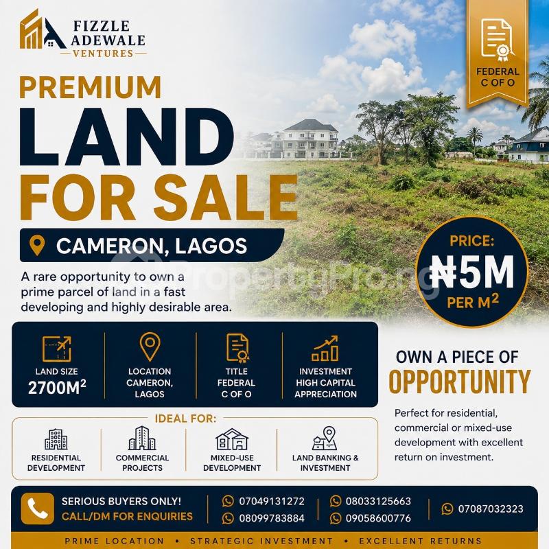 Land for sale Gerard road Ikoyi Lagos