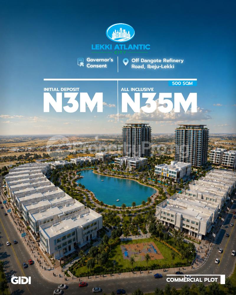 Land for sale Lekki Atlantic City Free Trade Zone Ibeju-Lekki Lagos