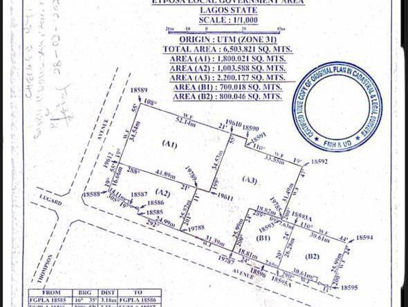 Land for sale Luggard Road Old Ikoyi Ikoyi Lagos