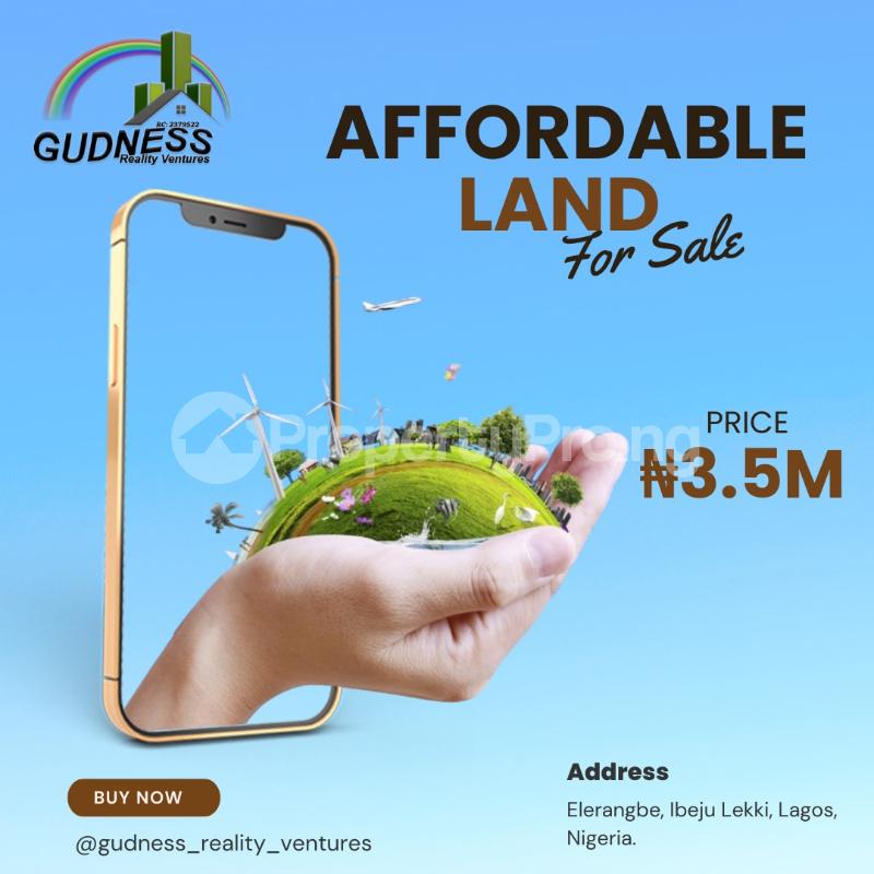 Land for sale Eleranigbe Ibeju-Lekki Lagos