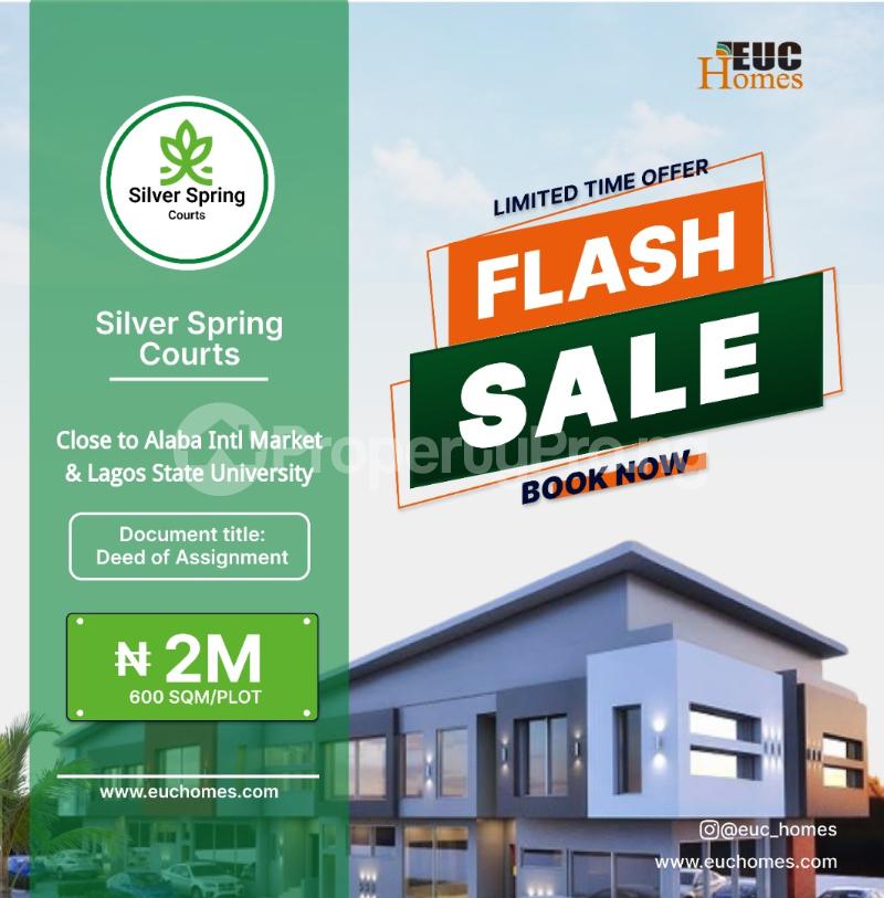 Land for sale Silver Spring Courts Iba Ojo Lagos - 3