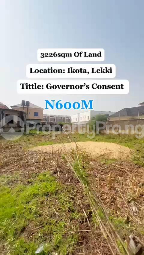 Land for sale Ikota Lekki Lagos