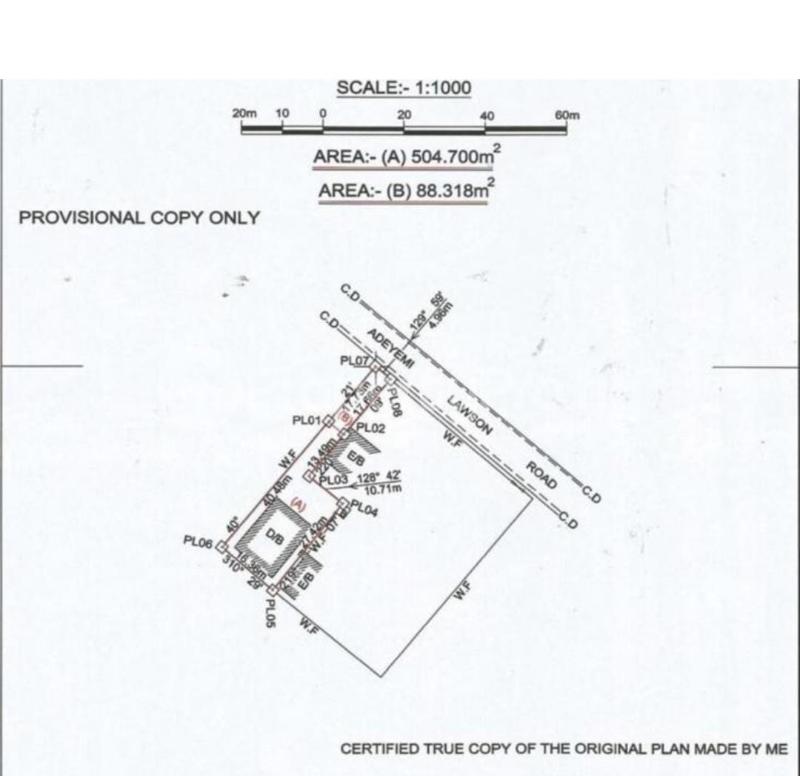 Land for sale Adeyemi Lawson Old Ikoyi Ikoyi Lagos