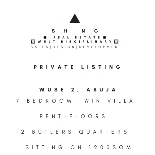 House for sale Wuse 2 Abuja