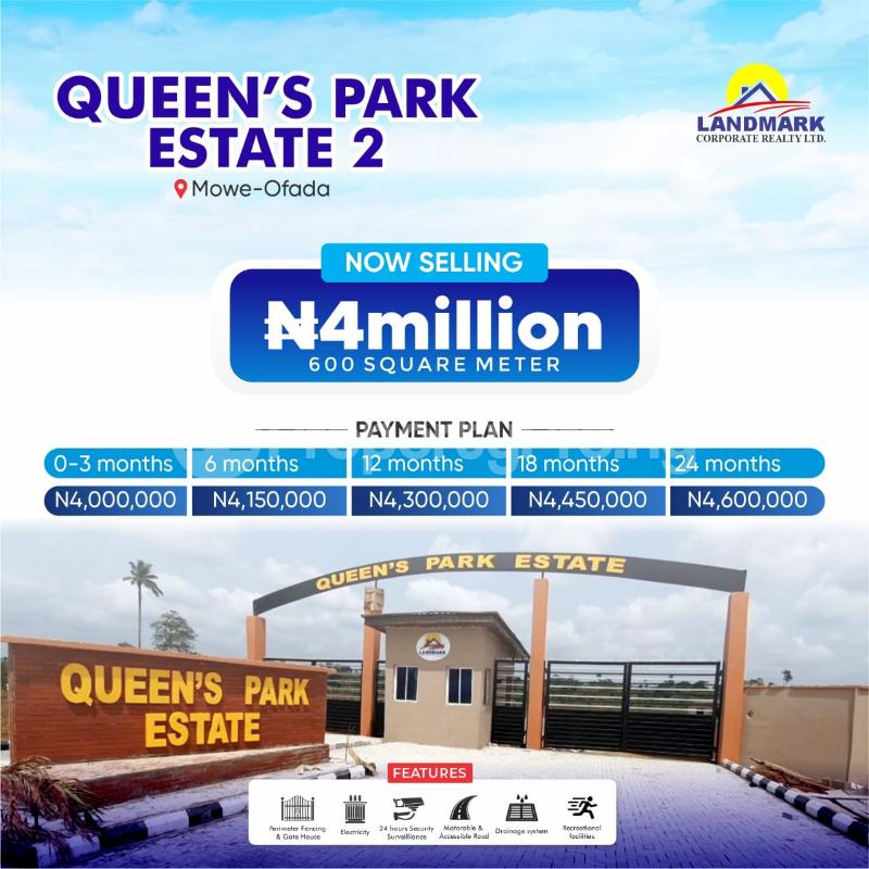 Land for sale Mowe Ofada Ketu Lagos