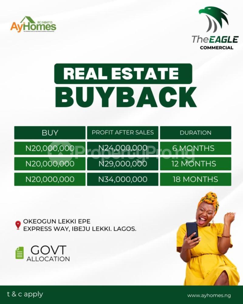 Land for sale Ibeju Lekki | Ay Homes | Lekki Epe Expressway Free Trade Zone Ibeju-Lekki Lagos