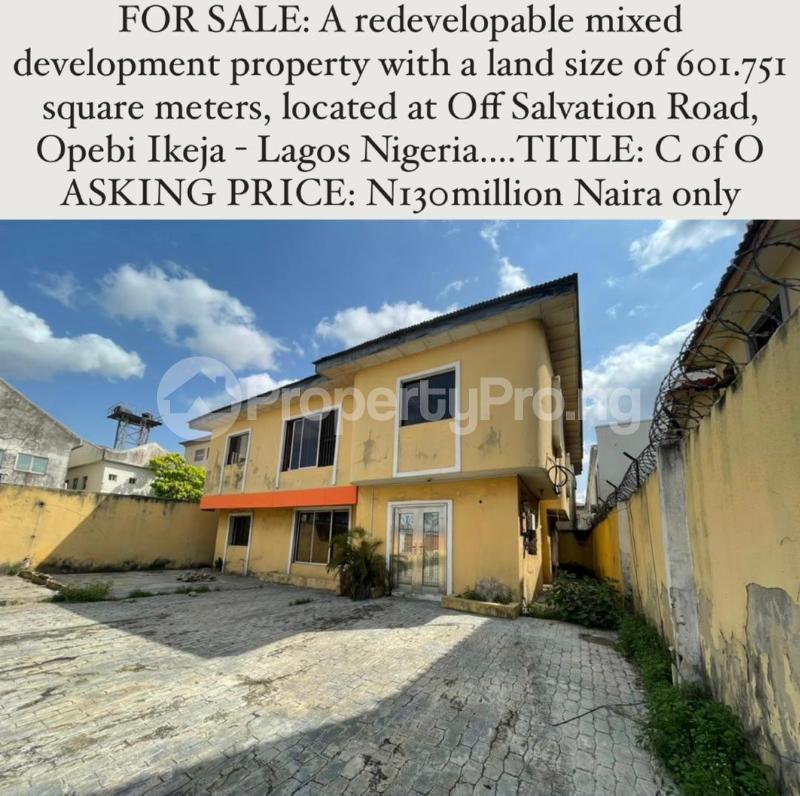 House for sale   Opebi Ikeja Lagos